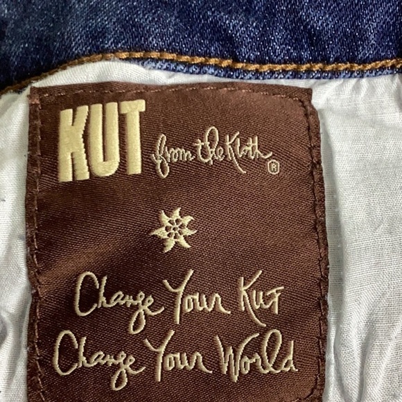Kut From The Kloth Blue Denim Shorts, Women’s Size 12 - Picture 7 of 9